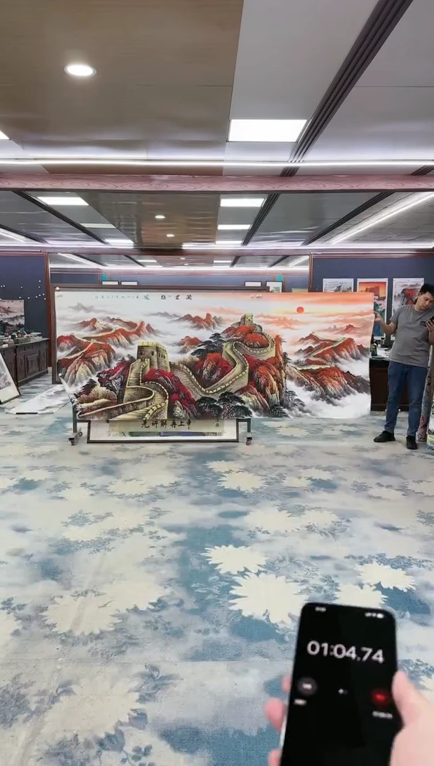 绘画z王红兵-山水国画-大丈二