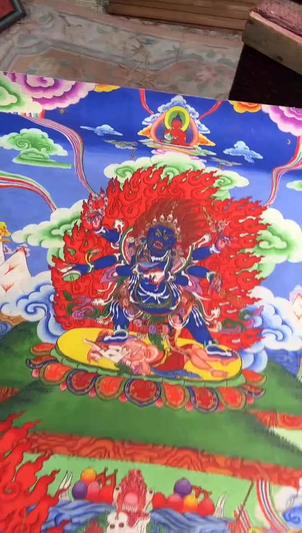 卷轴画天天的唐卡tk160