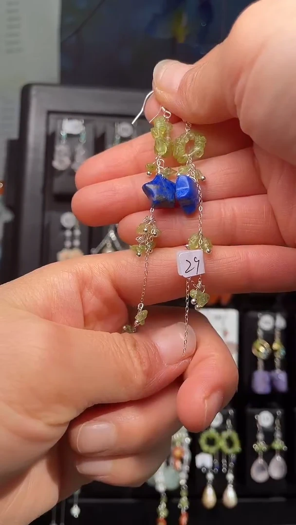 银S925镶嵌耳饰紫晶?****?紫气东来☀顺