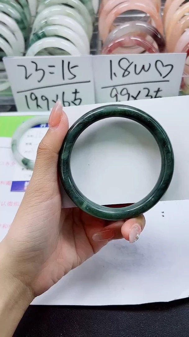 【闪购商品】石英质玉手镯未镶嵌A168-60/61