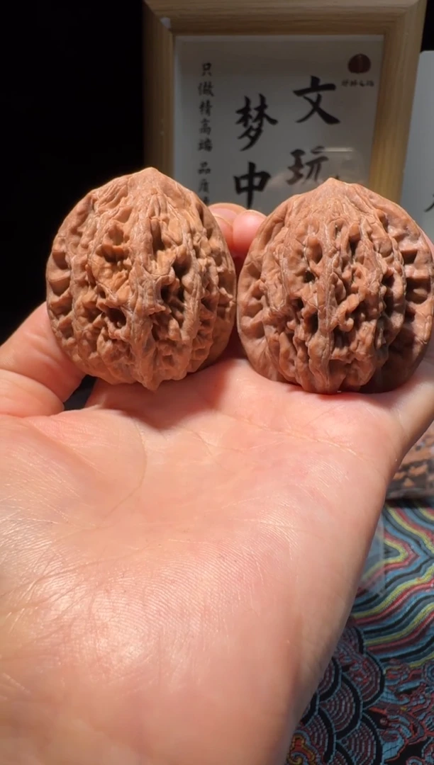 吊坠文玩核桃40+汉高虎头