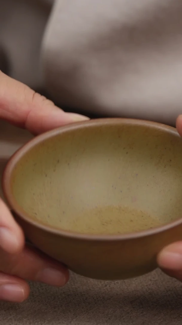 茶壶紫砂李建军柴烧敞口杯