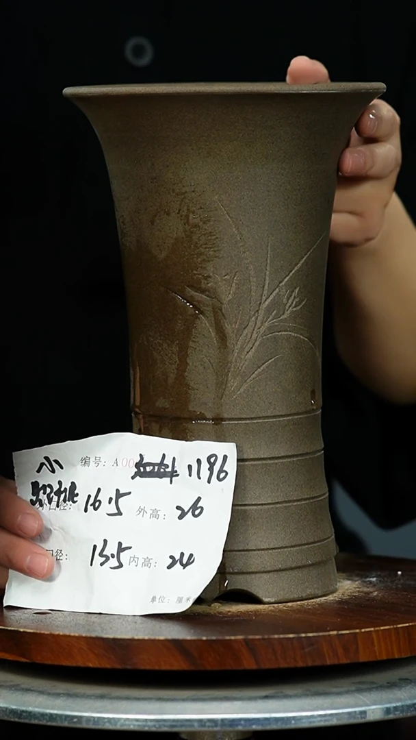 紫砂花盆1196 紫砂花盆紫砂
