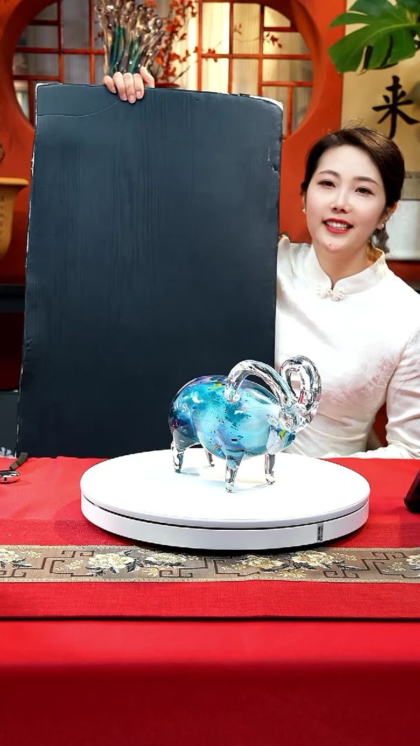 手工艺品琉璃莫奈羊