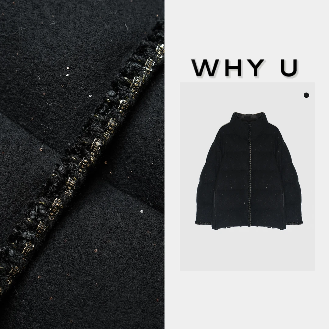 秋冬细闪长袖外套时尚24AW【星河入梦】
