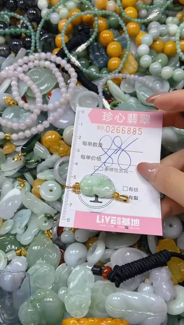 翡翠未镶嵌颈饰闪购0266885多样性发其一