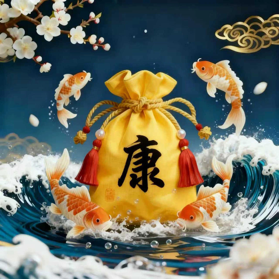2号 康康【师傅推荐】手绘卡 生肖贴福卡
