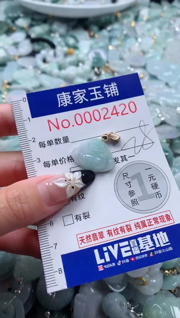 颈饰未镶嵌翡翠2420