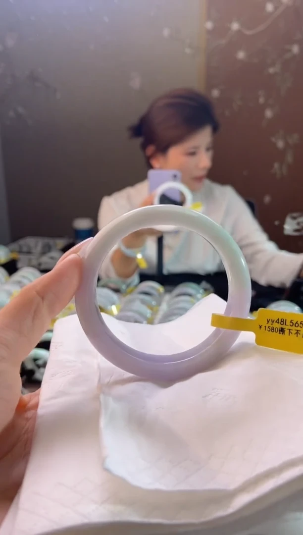 未镶嵌手镯翡翠圈口x56.8