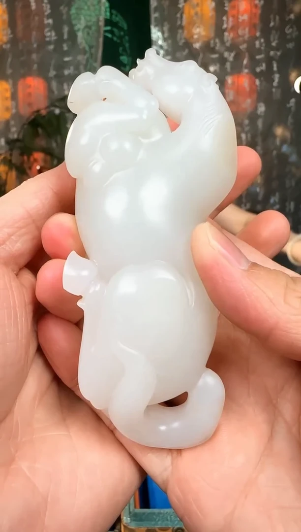 和田玉未镶嵌把件和田玉