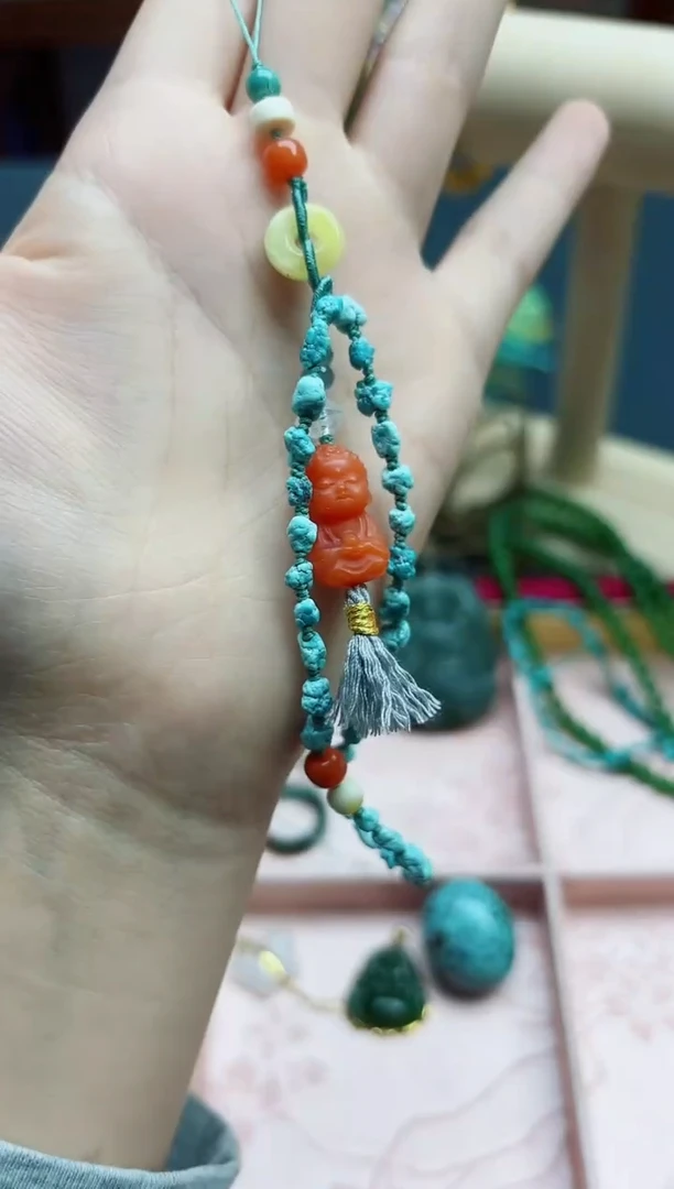 绿松石未镶嵌挂件松石随型挂件*1 GW