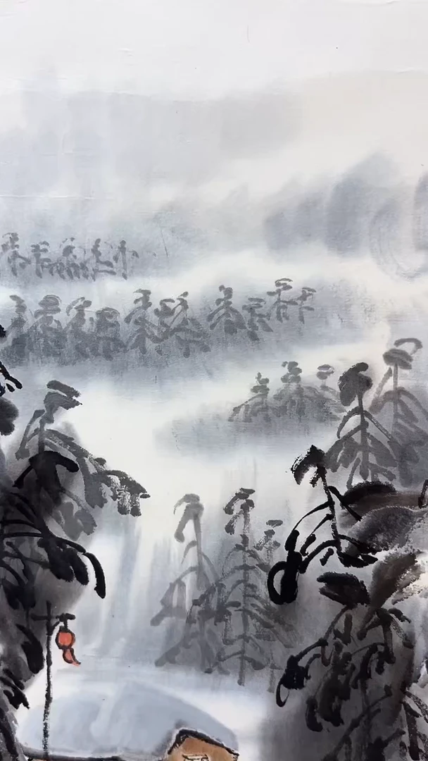 国画郑乐华手绘绘画作品25-14