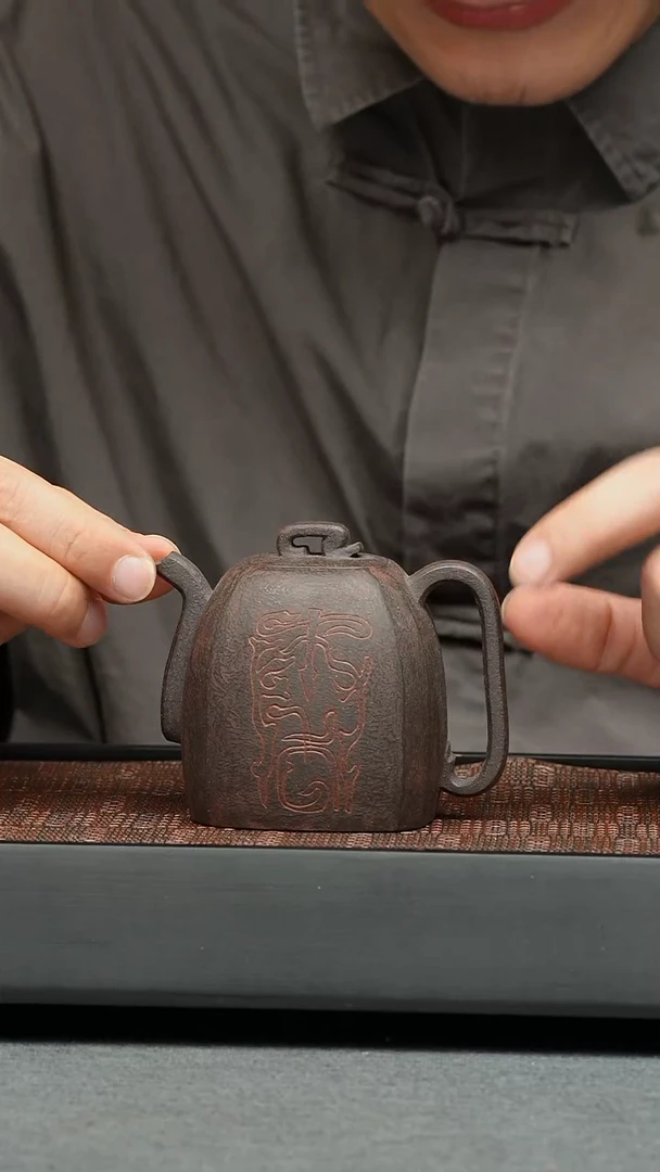 茶壶紫砂五堂 秦铭文权