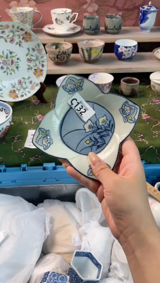 瓷片咪*瓷器瓷器C132