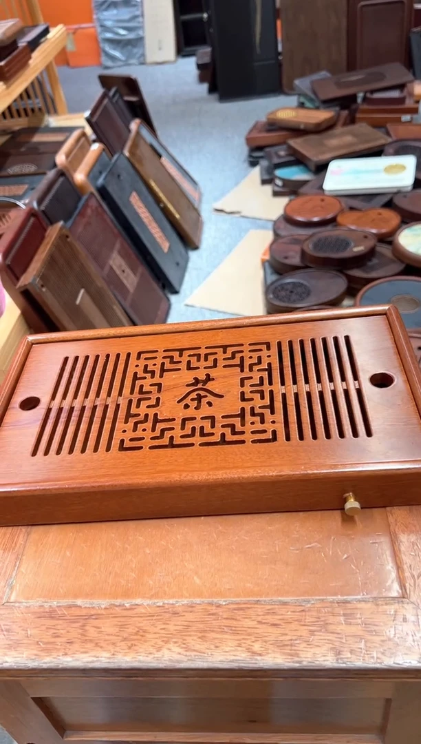 茶盘 茶盘茶盘茶盘36*20花梨木