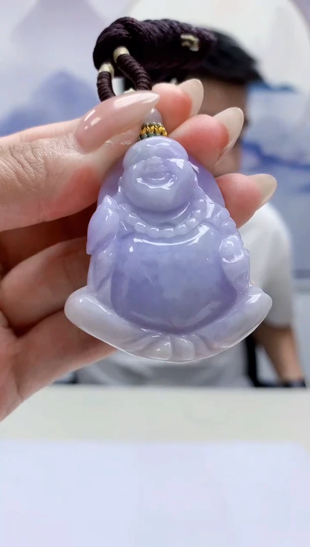 未镶嵌定制翡翠5028MM-毛货挂件99