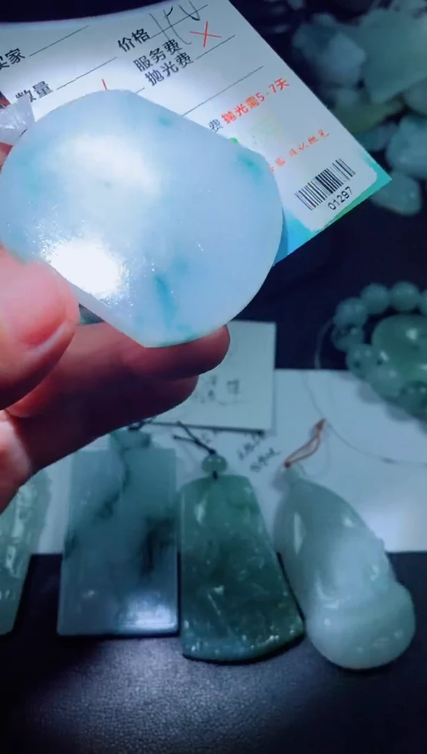 未镶嵌定制毛货定制翡翠定制毛货01297