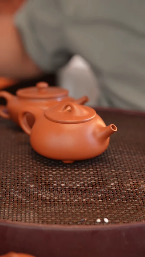 茶壶紫砂原矿手工制作
