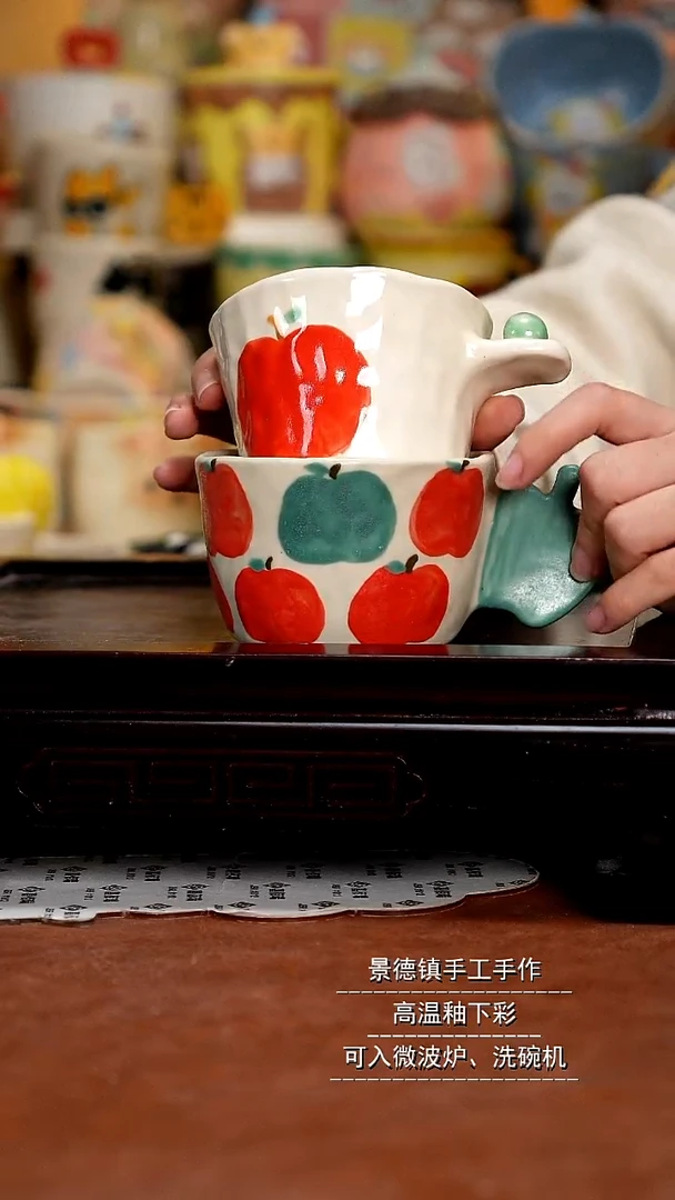 杯子陶景德镇一休瓷屋