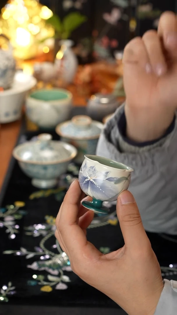 【闪购商品】蓝色鸢尾花主人杯蓝色鸢尾花主人杯