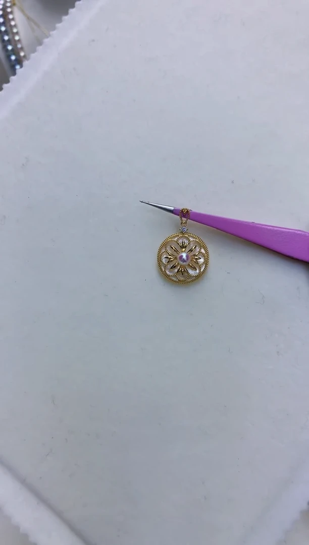 【闪购商品】海水珍珠商品银S925镶嵌设计款吊坠