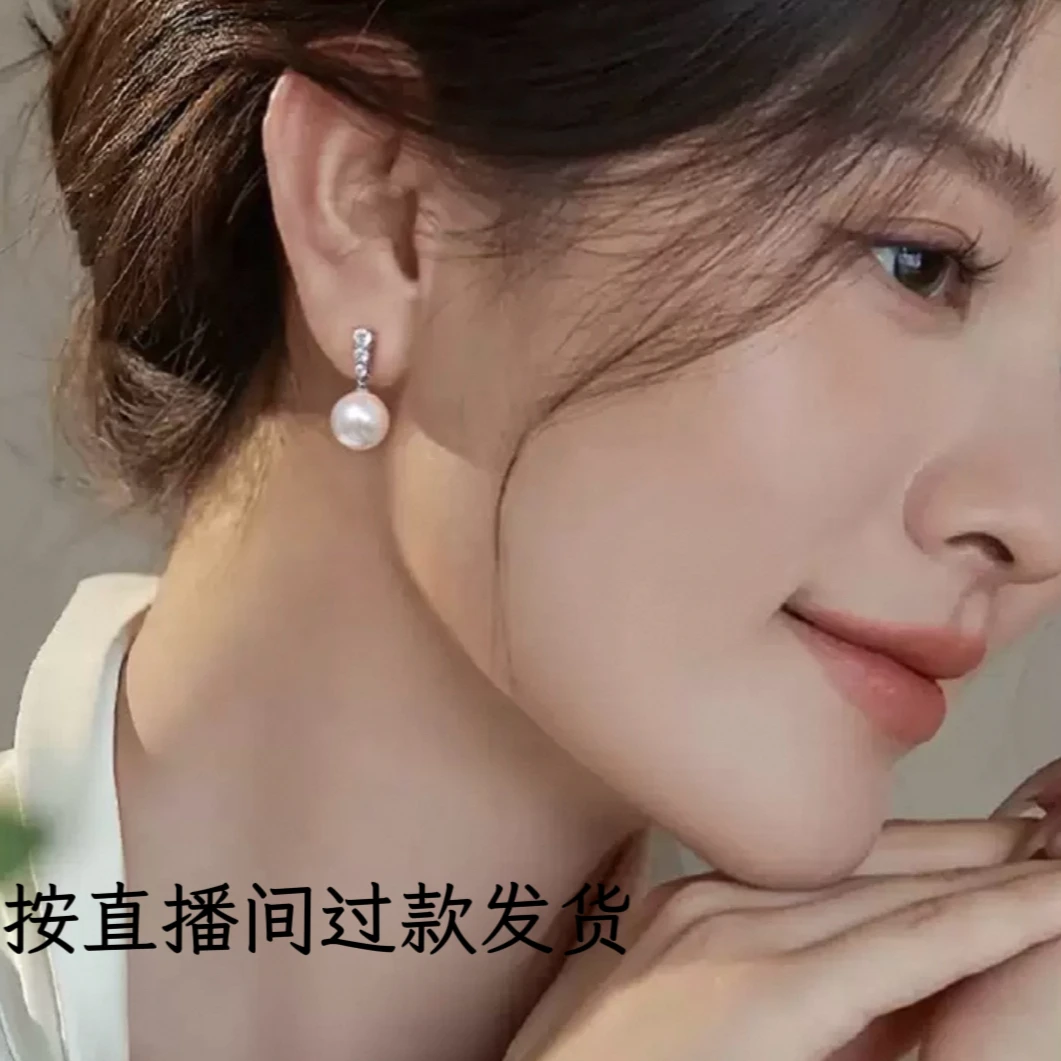 铜合金锆石耳饰 阿835时尚耳饰