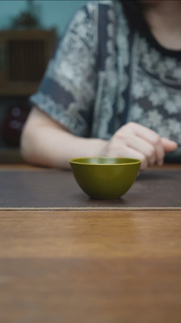 杯景德镇茶叶末缸杯