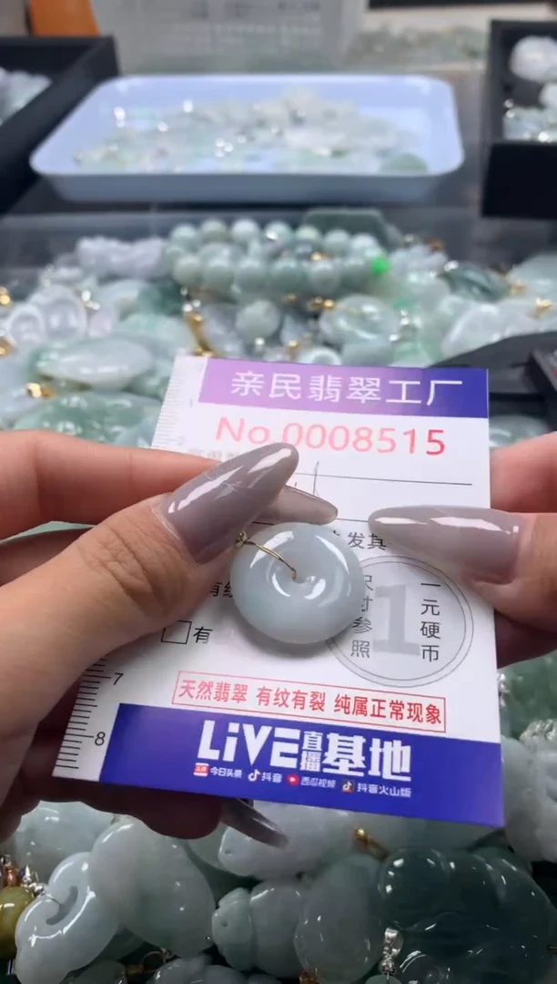 颈饰未镶嵌翡翠8515