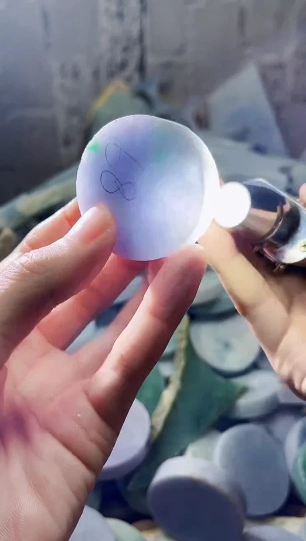 裸石翡翠翡翠a货正品玉石陈351