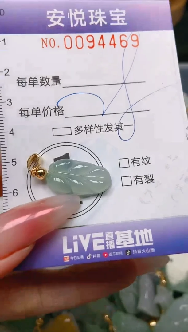 【闪购商品】翡翠颈饰未镶嵌闪购0094469