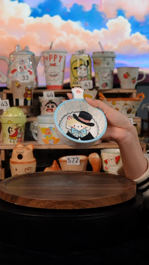 陶瓷双饮款景德镇手工陶瓷