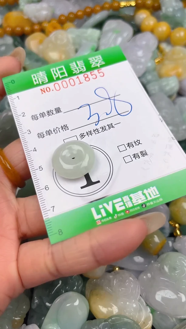 翡翠未镶嵌颈饰闪购0001855