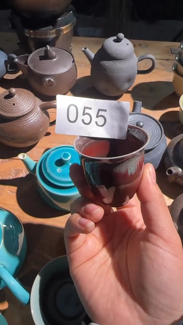 【闪购商品】牙舟陶窑变铃铛杯