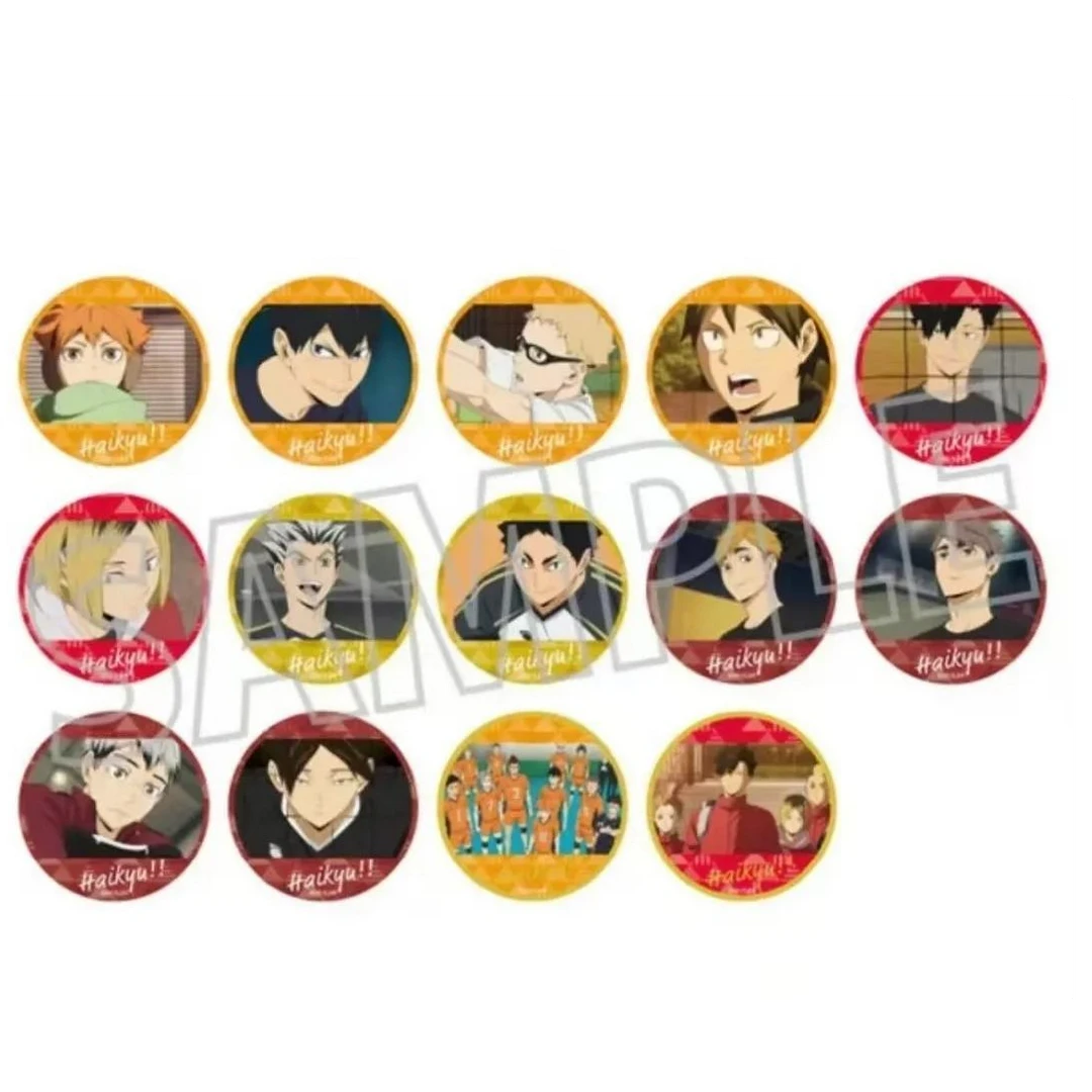 【拆袋·日谷】排球少年 TV场面写 圆形卡片 vol.4 盲袋