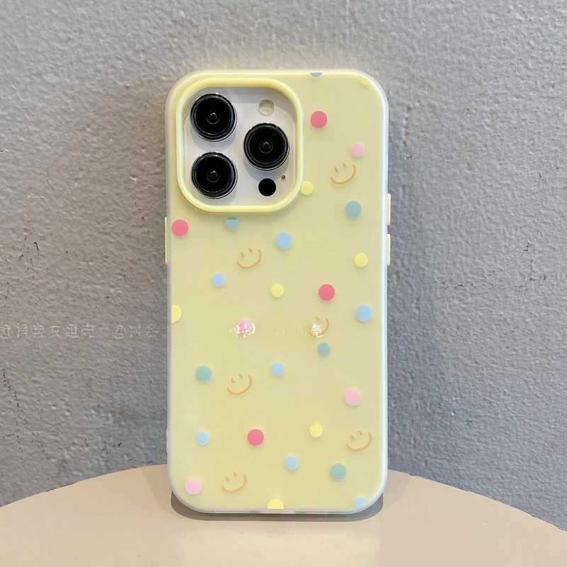 适用于苹果新款/华为/小米/果冻壳高级可爱ins手机壳小众maxpro黄
