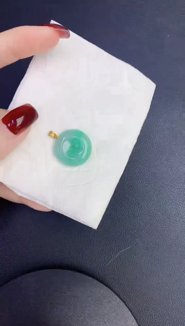 颈饰未镶嵌翡翠缅甸天然翡翠A货