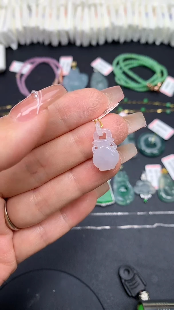 翡翠未镶嵌吊坠(不含链)MS193166