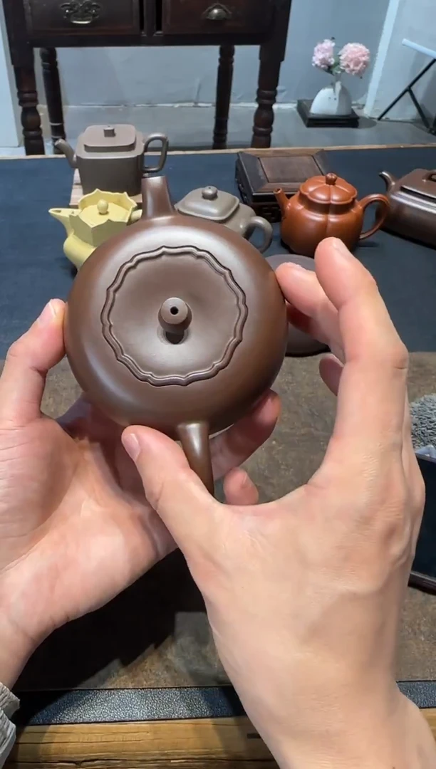 茶壶紫砂s****i柿柿如意