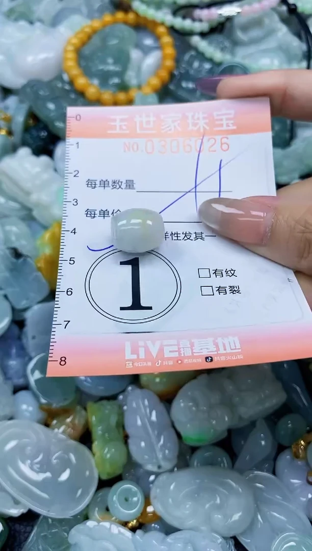 翡翠未镶嵌颈饰闪购0306026多样性发其一