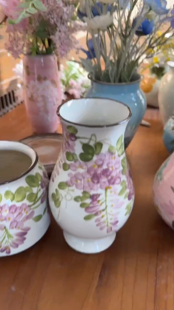 瓶陶景德镇手工绘画陶瓷