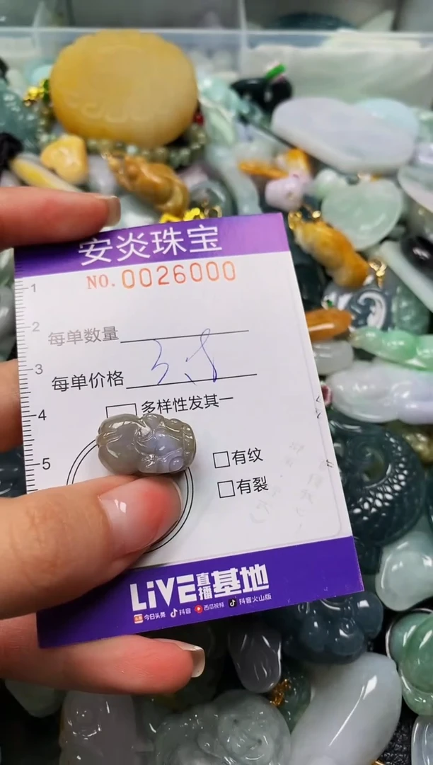 颈饰未镶嵌翡翠闪购0026000