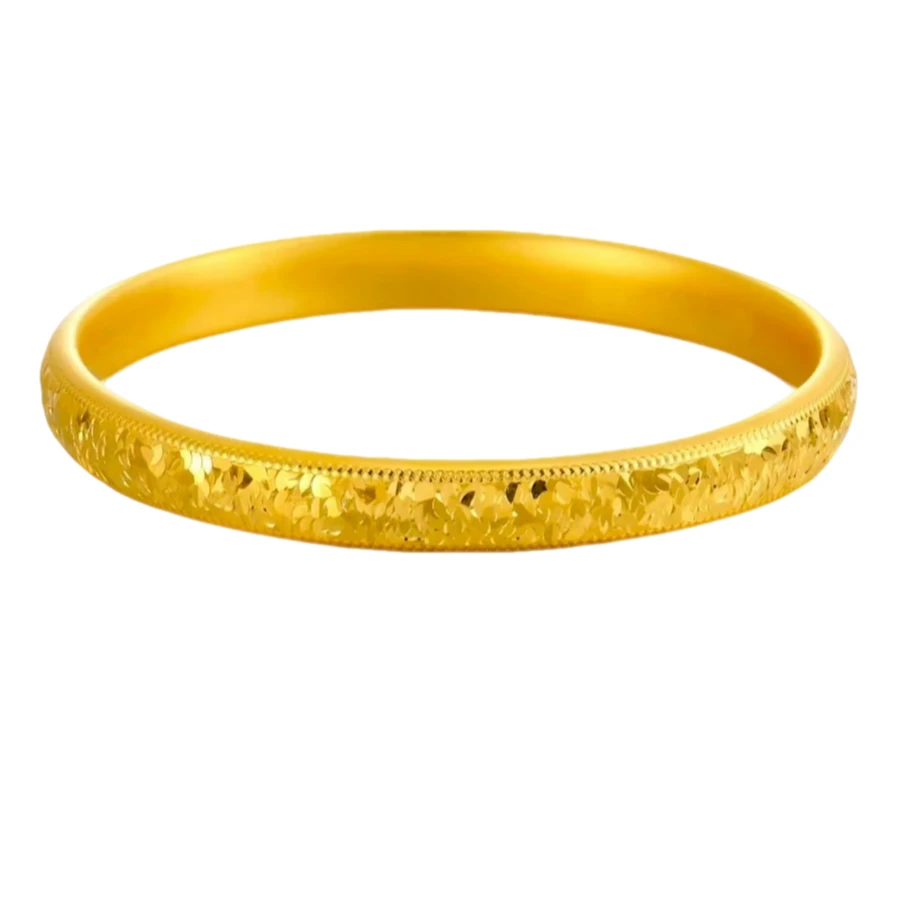 合金手镯 精工版碎冰冰泥鳅背贵妃手镯