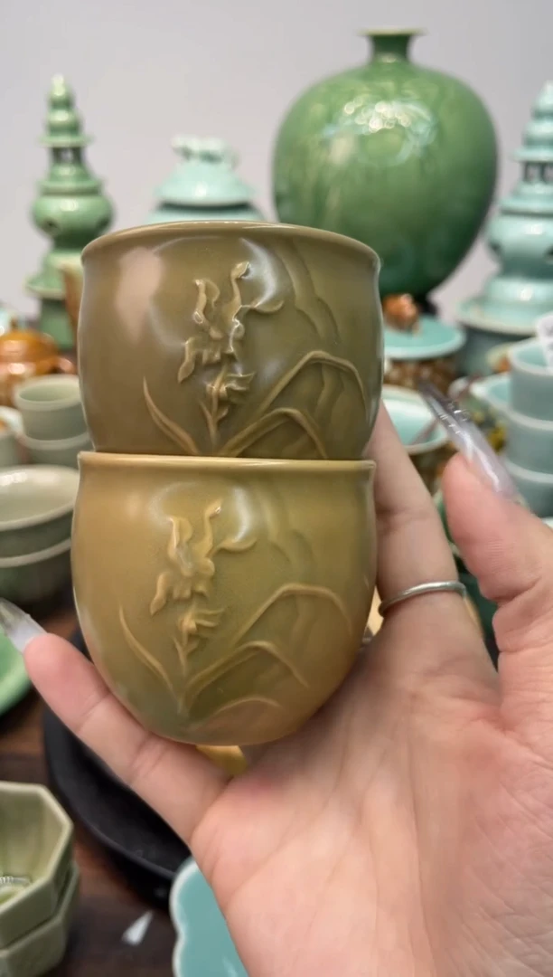 2个  慧仙青瓷 龙泉青瓷大促