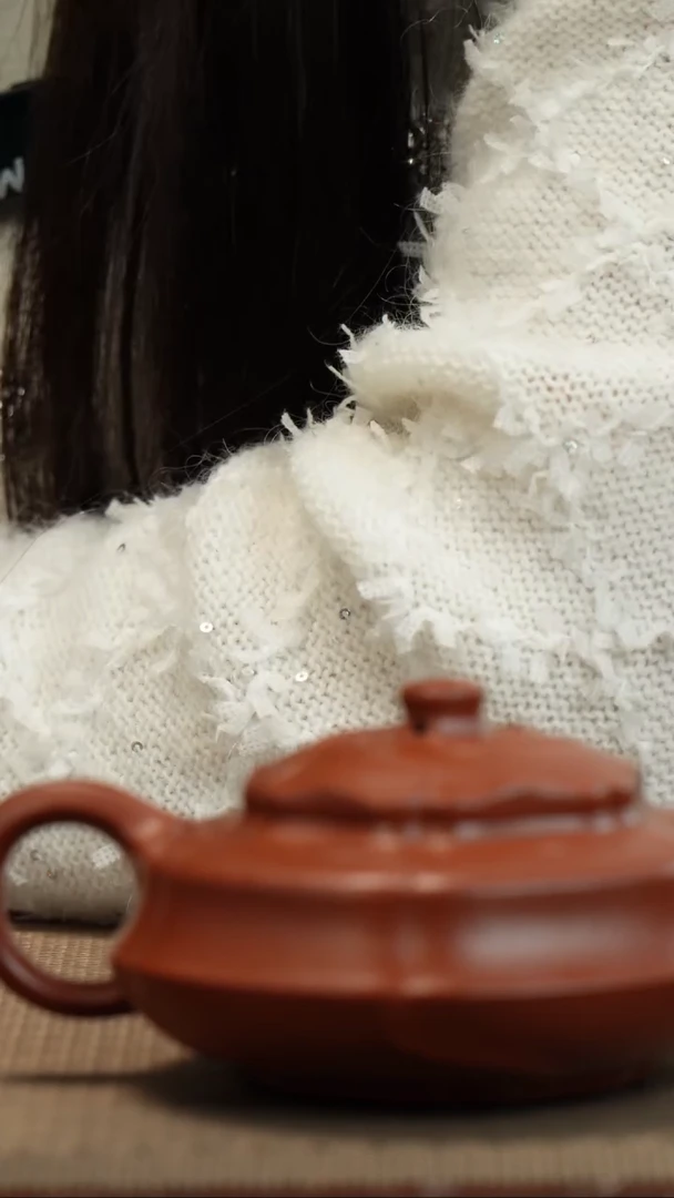 【闪购商品】紫砂茶壶生砂朱泥筋纹风谣居士