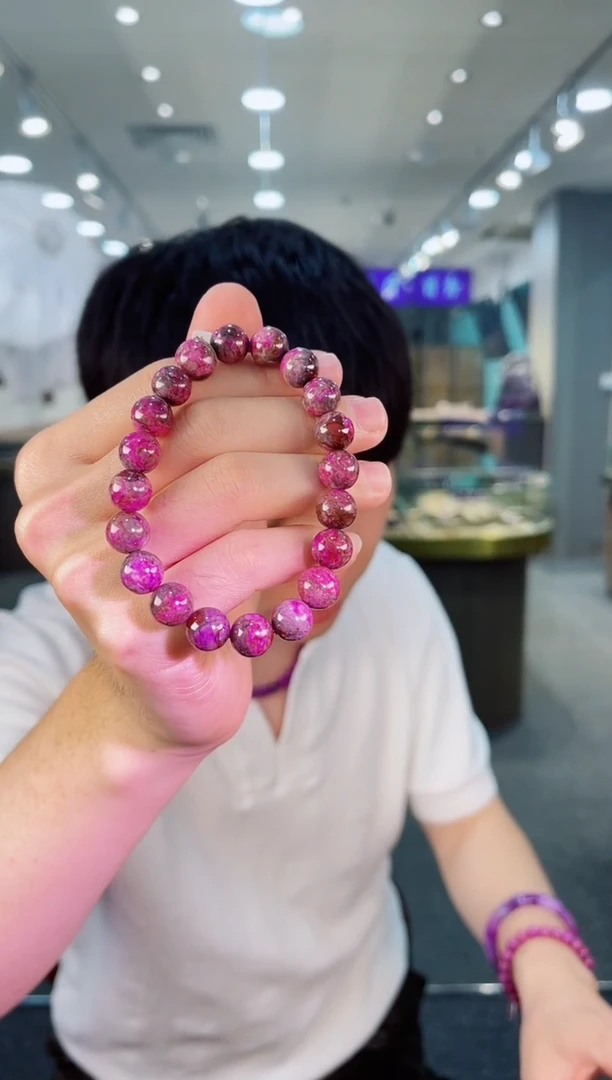 未镶嵌苏纪石（舒俱来）手串南非舒俱来老矿料