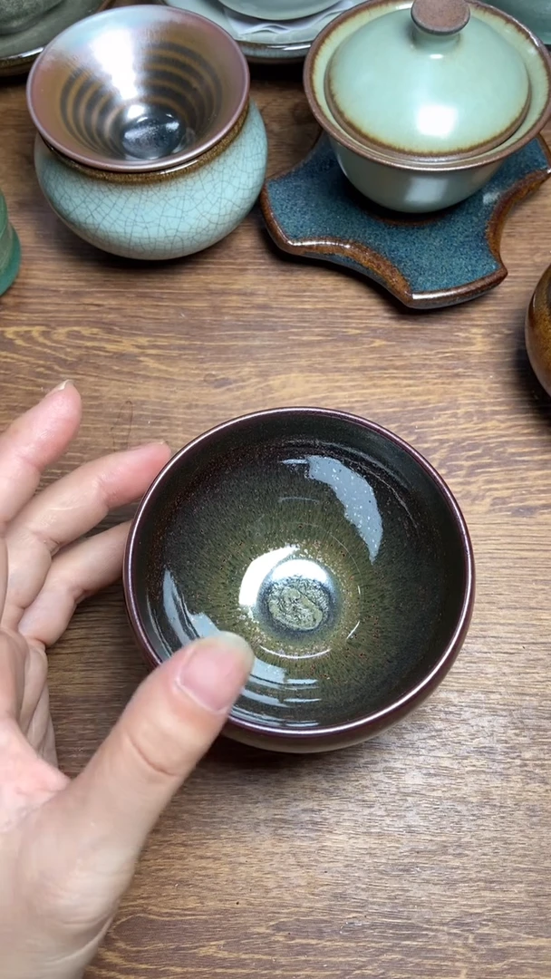 茶盏150建盏茶盏茶盏