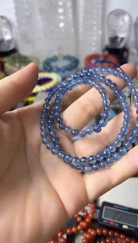 【闪购商品】海蓝宝石手链未镶嵌付两次矿坑21