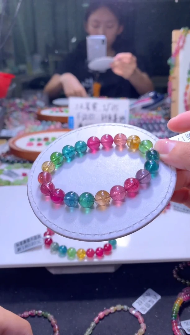 未镶嵌手串碧玺A42【天然碧玺】