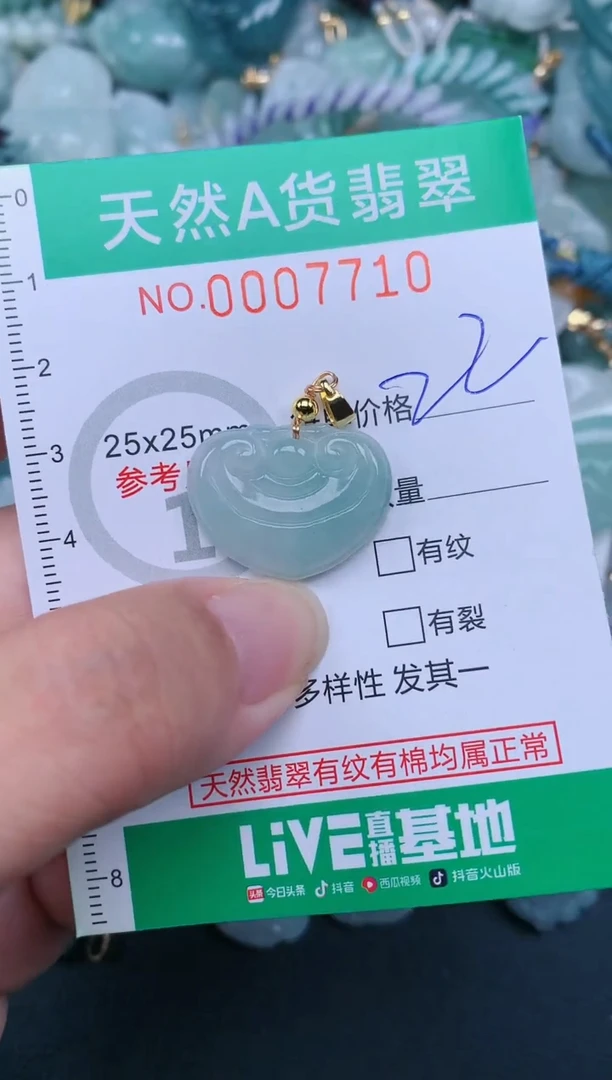 翡翠未镶嵌颈饰.0007710