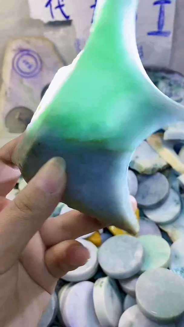 裸石翡翠纯天然A货翡翠100